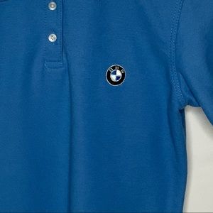 Womens Authentic BMW Blue Small Polo Shirt